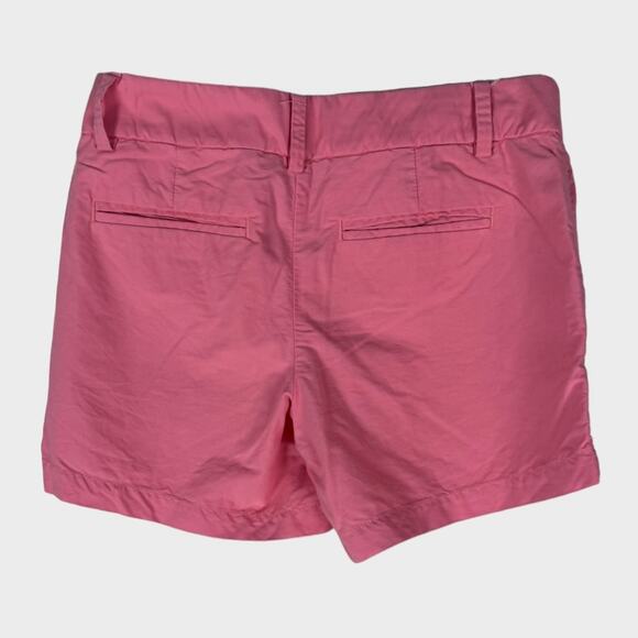 J. Crew Size 4 Pink Womens Shorts 100% Cotton - Picture 2 of 6